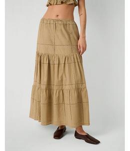 Женская юбка миди на резинке WeWoreWhat, Oat multi