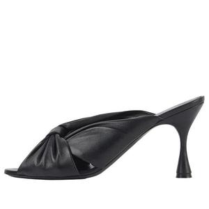 Сандалии small high heels black slippers Balenciaga, черный