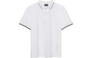 Футболка поло мужская белая EMPORIO ARMANI