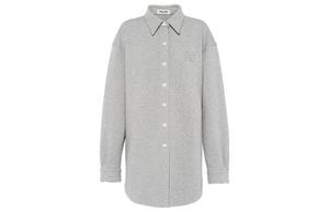 Рубашка женская серая Miu Miu