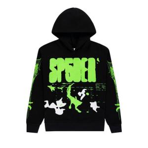 Худи Sp5der X-Ray Hoodie, Black