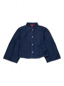 Джинсовая рубашка MAX&Co. Kids, синий