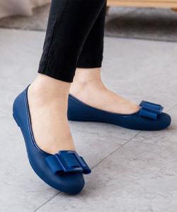 Водонепроницаемые плоские туфли с лентой Aimoha - Select -, цвет Navy