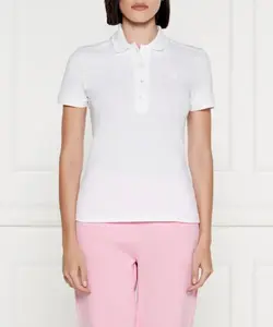 Футболка поло Slim fit Lacoste, белый