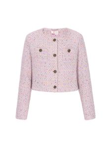 IZIA Женский блейзер нежно-сиреневого многоцветного оттенка