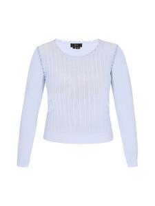 Свитер faina, светло-синий