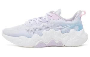 Кроссовки женские низкие белый/лавандово-розовый Erke