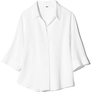 UNIQLO Женская белая рубашка