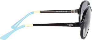 TOMS - Женские солнцезащитные очки Beachmaster, Размер: O/S, Цвет: Градиент темно-синий/красный/серый, Navy/Red/Gray Gradient
