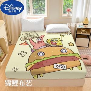 Disney Простыня на резинке 135х200 см, принт SpongeBob SquarePants