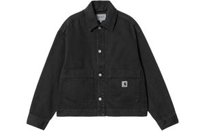 Carhartt WIP Хлопковая рубашка-куртка Garrisson, Black