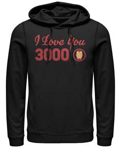 Мужская толстовка с надписью «I Love You 3000» Marvel «Мстители: Финал» «Железный человек» Fifth Sun