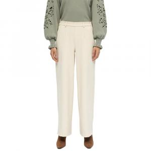 Брюки Object Lisa Wide Dress, белый