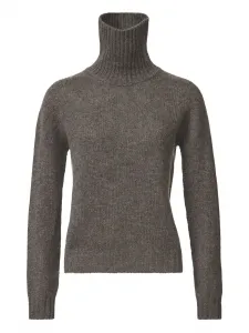 Джемпер с длинными рукавами и воротником-гольф Fabiana Filippi, серый