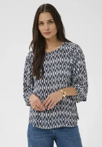 Янтарная блузка kaebellen Kaffe, Midnight /Chalk Graphic
