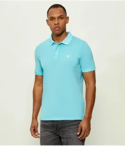 Поло NEW SS basic slim fit Guess Underwear, синий