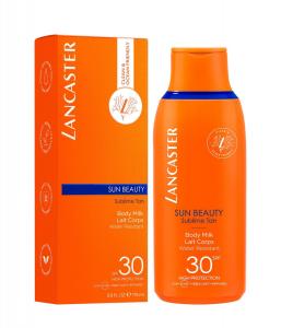 Солнцезащитный крем Lancaster Sun Beauty Body Milk SPF30, 175 ml