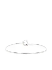 Браслет с узлом Obsidian, серебристый