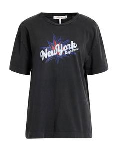 Футболка Rag & Bone, угольно-серый
