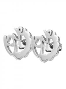 Adeliás Женское колье - цепочка из нержавеющей стали с якорным креплением 45+5, серебро