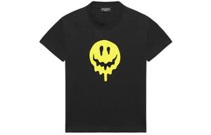 Футболка женская Balenciaga, черный / желтый