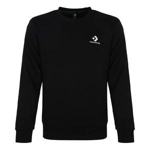 Толстовка Converse Star Chevron EMB Crew Sweatshirt 'Black' 10008816-A01, черный