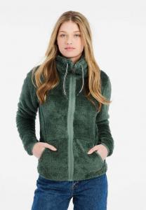 Флисовая куртка Protest FULL ZIP RIRI, Evergreen/Green