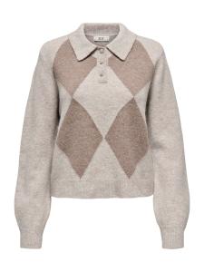 Свитер JDY MARA, серый/серо-коричневый