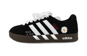 Adidas Neo Кроссовки для скейтбординга VL Court 2.0 унисекс с низким верхом, белые