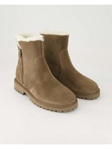 Классические ботильоны бежевого цвета Zahira