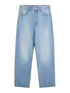 Мешковатые джинсы Bershka, светло-голубой