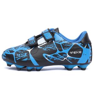 Футбольные бутсы для детей и подростков с низким верхом, противоскользящие, с защитой от ударов, водонепроницаемые CAMKIDS, зеленый