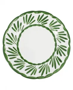 Круглая обеденная тарелка «Ареццо» Vietri, зеленый