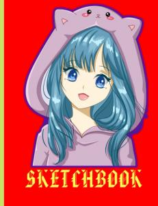 SKETCHBOOK: ANIME SKETCH BOOK FOR DRAWING, DOODLING, SKETCHING, PAINTING FOR ANIME LOVERS (Independently published)