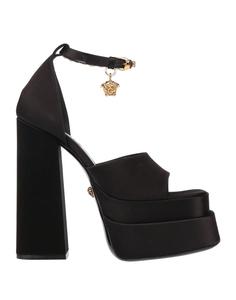 Сандалии Versace, черный