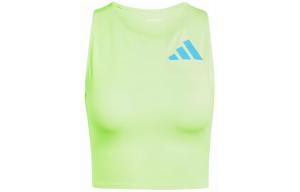 Одежда Спортивный жилет женский светло-зеленый Adidas