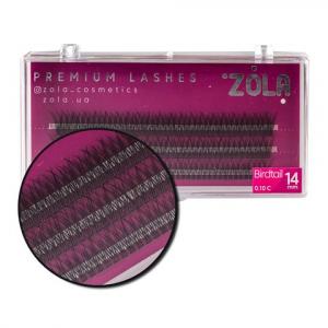 Ресницы Zola Birdtail, 14 мм