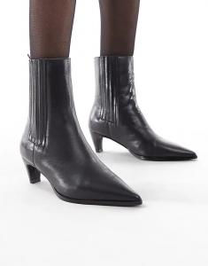 Ботильоны Schuh Betsy на каблуке-рюмочке, черные