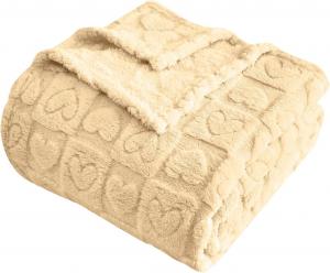 Утяжеленное одеяло 100х150 см, мягкий флис, плюшевое, теплое, зимнее, дышащее, стираемое, для дома, дивана, кровати