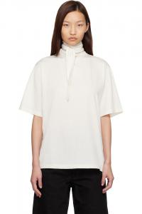 Lemaire Футболка Off-White с платком