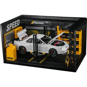 Собранная модель автомобиля Skyline GTR R34 Alloy Chi Yu car play