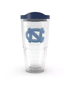 Стаканчик North Carolina Tar Heels 24 унции Emblem Classic Tervis Tumbler, clear