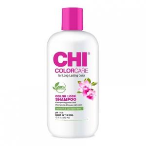Colorcare Color Lock Шампунь, 12 жидких унций — нежное очищение и увлажнение для окрашенных волос, Chi