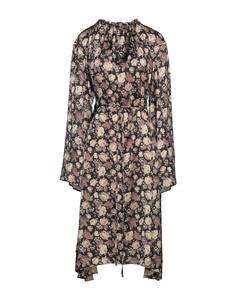 Платье миди Balenciaga, черный