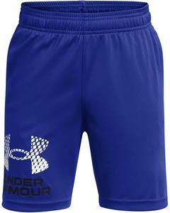 Шорты Under Armour Kids Tech Logo Shorts, цвет Royal/Black