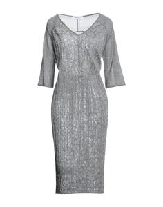 Платье-миди Pianurastudio, серый