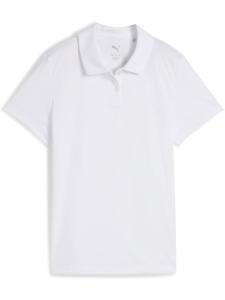 Puma Поло "GirLongsleeve Pure SS Polo" белого цвета