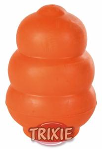 Игрушка Трикси, натуральный каучук, 8 см, разные цвета Большой Trixie, цвет оранжевый
