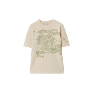 Футболка Ekd Printed Crewneck Burberry, белый