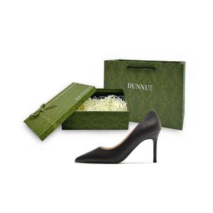 Женские туфли на тонком каблуке и высоком каблуке Dunnu, Black